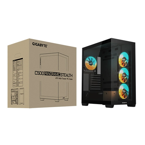 GIGABYTE C500 PANORAMIC STEALTH Gaming Casing