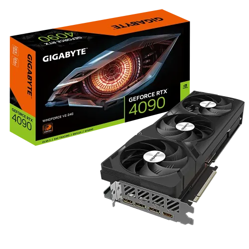 GIGABYTE GeForce RTX 4090 WINDFORCE V2 24G GDDR6X Graphics Card