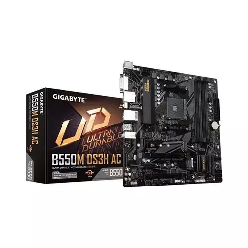 GIGABYTE AMD B550M DS3H AC R2 Motherboard