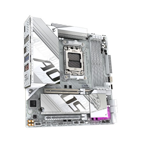 GIGABYTE B850M AORUS  ELITE WF6E ICE AMD Motherboard