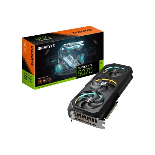 GIGABYTE GeForce RTX­­ 5070 GAMING OC 12G GDDR7 Graphics Card