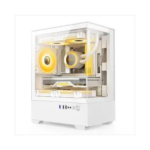 Golden Field T01 White M-ATX Gaming Casing