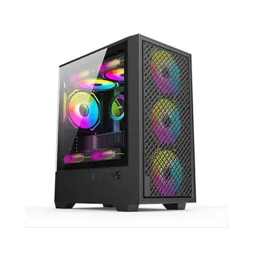 Golden Field V01 Black M-ATX Gaming Casing