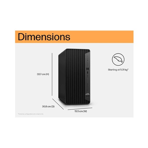 HP Pro Tower 400 G9 Intel Core i5 8/512 GB Desktop PC