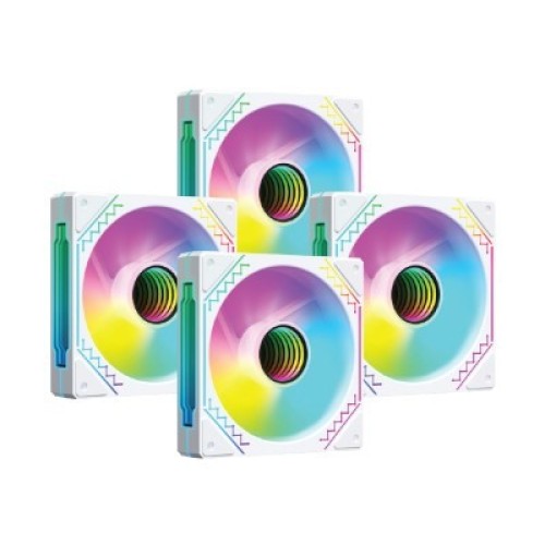 PC POWER IRISH INFINITY WH 4 IN 1 F40 ARGB FAN