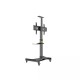 Kaloc KLC-161/B 32-55 Inch Black Adjustable Mobile TV Trolley For IFP