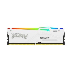 Kingston FURY Beast RGB 32GB 6000Mhz DDR5 Desktop RAM White