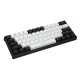 LEAVEN K620 White Wired Mechanical Keyboard