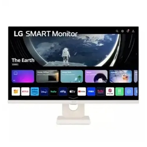 LG 27SR50F-W 27 Inch FHD IPS Smart Monitor with webOS