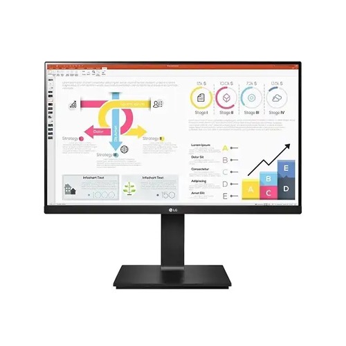 LG 24QP750-B 23.8 Inch QHD IPS Type-C Monitor