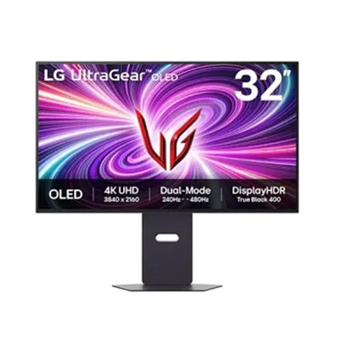 LG UltraGear 32GS95UV-B 31.5-inch OLED 4K 240Hz+ Dual Mode Gaming Monitor
