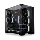 Lian Li O11 VISION COMPACT Black ATX Mini Tower Gaming Case