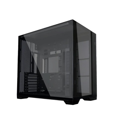 Lian Li O11 VISION COMPACT Black ATX Mini Tower Gaming Case