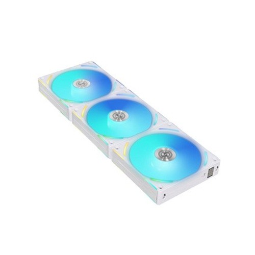 LIAN LI UNI FAN AL V2 120 ARGB Case Fan Triple Pack White