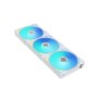 LIAN LI UNI FAN AL V2 120 ARGB Case Fan Triple Pack White