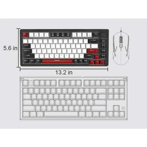 MAGEGEE STAR75 Wired Mechanical Keyboard MAGEGEE STAR75 Wired Mechanical Keyboard