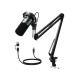 MAONO PD200X USB/XLR Dynamic Microphone+Boom Arm Stand