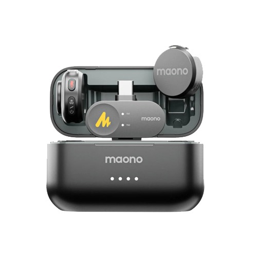 Maono Wave T5 Wireless Lavalier Microphone Combo