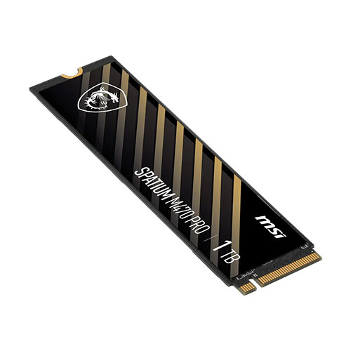 MSI SPATIUM M470 Pro PCIe 4.0 NVMe M.2 500GB SSD