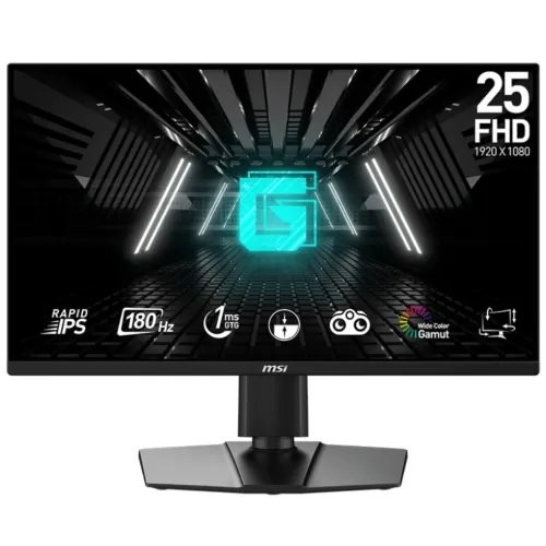 MSI G255PF E2 24.5 Inch 180Hz 1ms IPS FHD Gaming Monitor