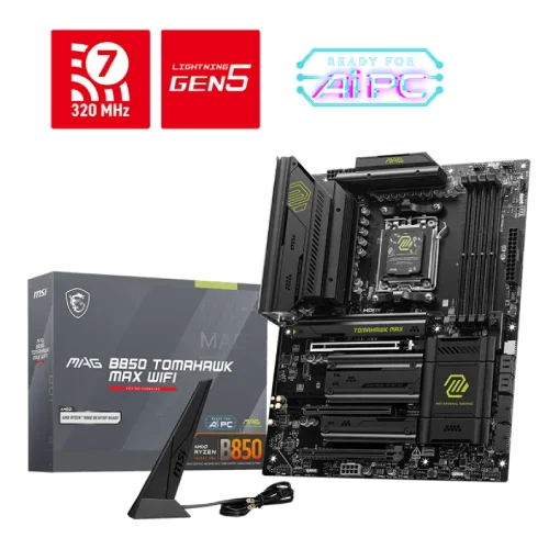 MSI MAG B850 TOMAHAWK WIFI AM5 ATX Motherboard