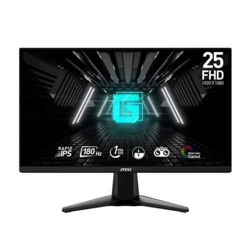 MSI G255F 25 Inch 180Hz 1ms IPS FHD Gaming Monitor MSI G255F 25 Inch 180Hz 1ms IPS FHD Gaming Monitor