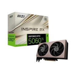 MSI GeForce RTX 5060 TI 16G INSPIRE 2X OC 16GB GDDR7 Graphics Card