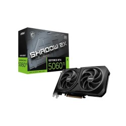 MSI GeForce RTX 5060 Ti 16G SHADOW 2X OC PLUS 16GB GDDR7 Graphics Card