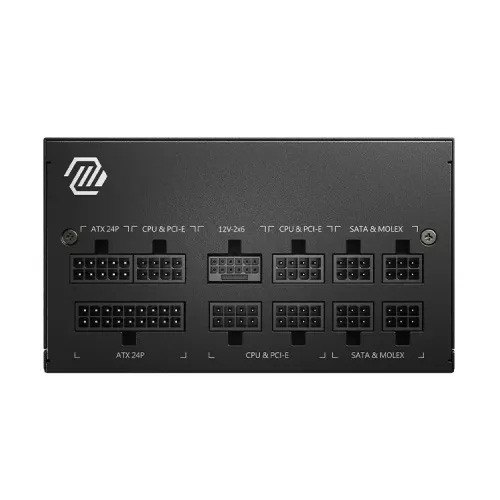 MSI MAG A750GL PCIE5 750W 80 Plus Gold Full Modular Power Supply