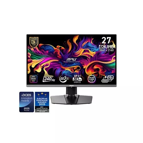 MSI MPG 272URX QD-OLED 27 Inch 240Hz UHD 4K Gaming Monitor MSI MPG 272URX QD-OLED 27 Inch 240Hz UHD 4K Gaming Monitor