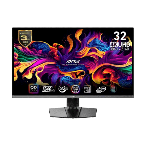 MSI MPG 321URX 31.5 Inch QD-OLED 4K UHD 240Hz Gaming Monitor MSI MPG 321URX 31.5 Inch QD-OLED 4K UHD 240Hz Gaming Monitor