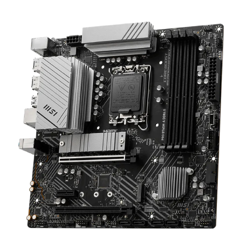 MSI PRO B760M-A DDR4 II mATX Motherboard