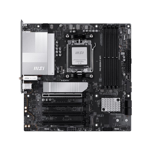 MSI PRO B850M-P WIFI AM5 DDR5 Motherboard MSI PRO B850M-P WIFI AM5 DDR5 Motherboard