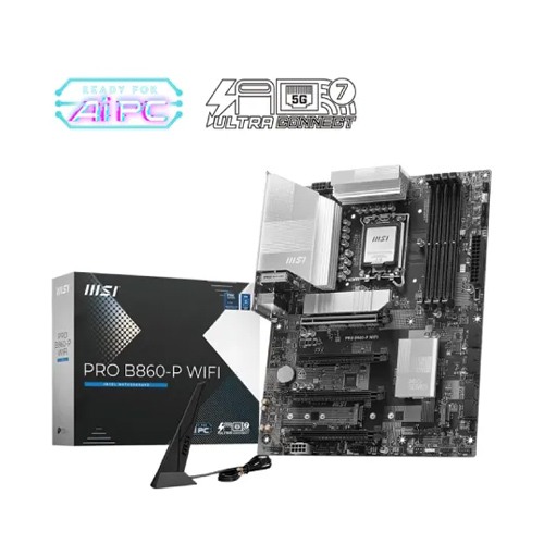 MSI PRO B860-P WIFI LGA 1851 ATX Motherboard MSI PRO B860-P WIFI LGA 1851 ATX Motherboard