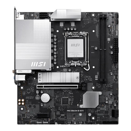 MSI PRO B860M-B WIFI Intel LGA1851 DDR5 Micro-ATX Motherboard