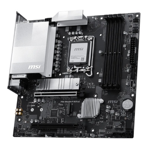 MSI PRO B860M-P WIFI6E Intel LGA1851 DDR5 Micro-ATX Motherboard