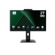 MSI PRO MP272PMG 27 inch 120Hz FHD Business Monitor With Built in Webcam