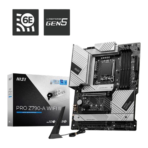 MSI PRO Z790-A WIFI II Intel LGA1700 DDR5 ATX Motherboard