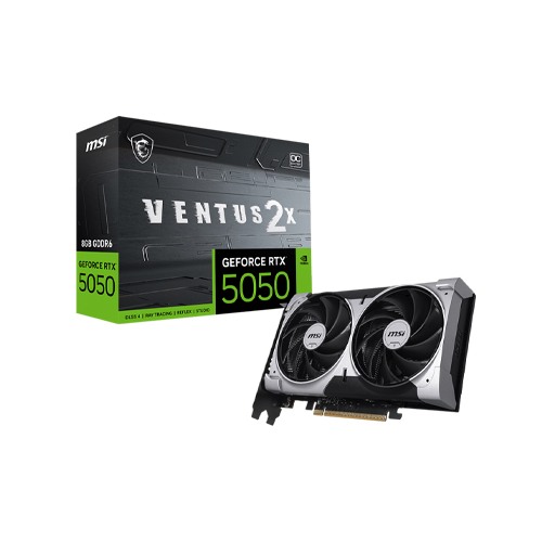 MSI RTX 5050 8G VENTUS 2X OC GRAPHICS CARD