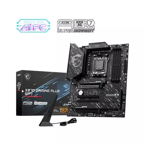 MSI X870 GAMING PLUS WIFI DDR5 AM5 Motherboard