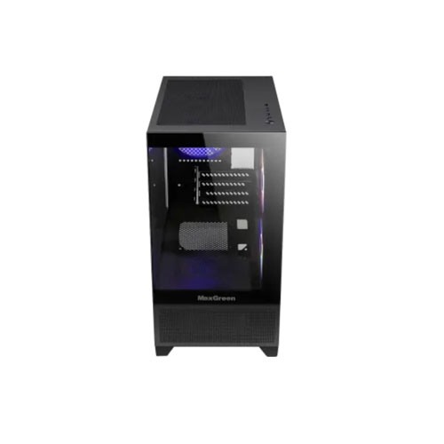 MaxGreen Panora PS5 Mid-Tower M-ATX Gaming Casing With 200W PSU