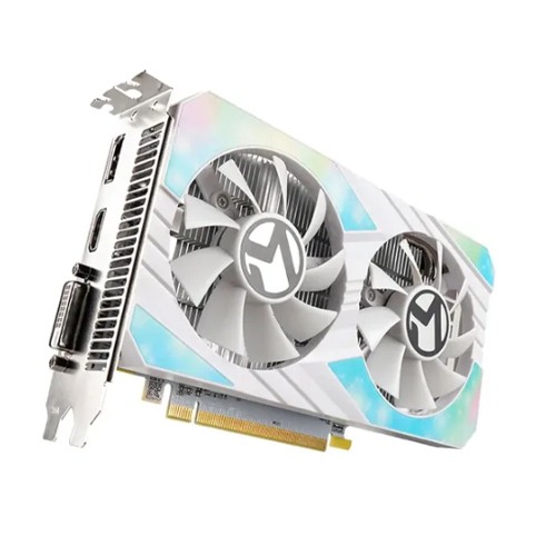 MAXSUN AMD Radeon RX 580 8GB GDDR5 White Graphics Card