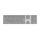 Micropack K-310W (Dual Mode) Grey Slim Keyboard