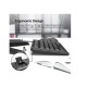 Micropack KM-2005 Black Wired Keyboard & Mouse Combo with Bangla