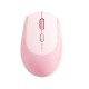 Micropack MS-201W Pink (Dual Mode) Wireless Soft Silicon Silent Mouse