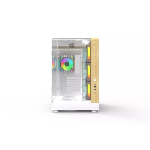 Monarch Aqua X7 ARGB ATX Gaming Case White