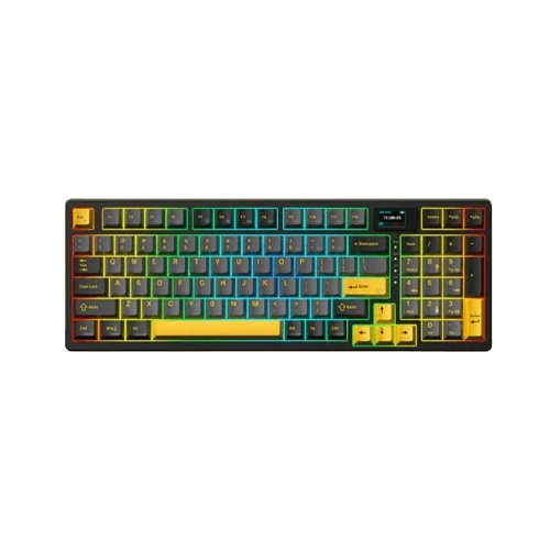 MONKA 3098 PRO V2 Tri Mode RGB Hot swappable Mechanical Keyboard