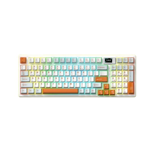 MONKA 3098 PRO V2 Tri Mode RGB Hot swappable Mechanical Keyboard