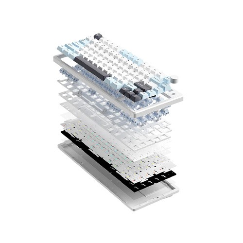 MONKA A75 Aluminum Wired Mechanical Keyboard