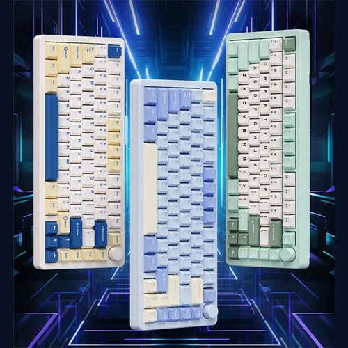 MONKA A75 MAX Aluminum Tri-Mode Wireless Mechanical Keyboard